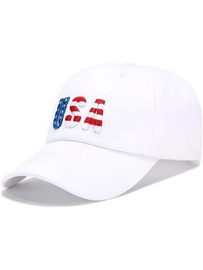 Vintage Baseball Cap for Men and Women Cotton 100% Adjustable Style USA